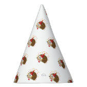 Cute Confetti Party Hedegel Feesthoedjes (Rechts)