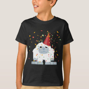 Cute Confetti Party Yeti T-shirt