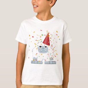Cute Confetti Party Yeti T-shirt