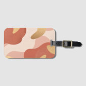 Cute Confetti Pattern | Playful Personalized Gift  Bagagelabel (Voorkant (horizontaal))