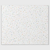 Cute Confetti Pattern | Playful Personalized Gift  Cadeaupapier (Vlak)