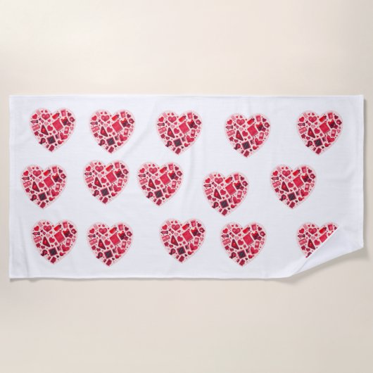 Cute Confetti Pattern | Playful Personalized Gift  Strandlaken (Voorkant)