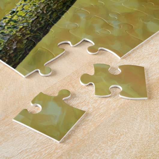 Cute Confident Hummingbird Art Puzzle Legpuzzel (Zijkant)