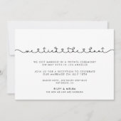 Cute connect hartfont We hebben de knoop vastgebon Kaart (Voorkant)