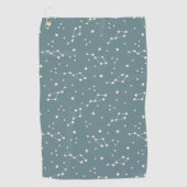 Cute Constellation Sky Pattern Golfhanddoek (Voorkant)