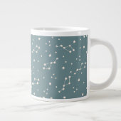 Cute Constellation Sky Pattern Grote Koffiekop (Rechts)