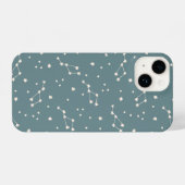Cute Constellation Sky Pattern iPhone Hoesje (Achterkant horizontaal)