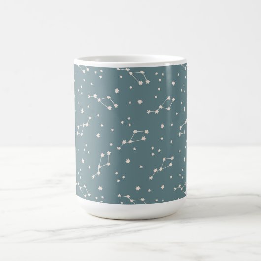 Cute Constellation Sky Pattern Koffiemok (Center)