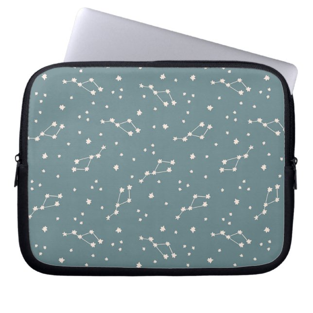 Cute Constellation Sky Pattern Laptop Sleeve (Voorkant)