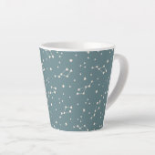 Cute Constellation Sky Pattern Latte Mok (Rechterhoek)