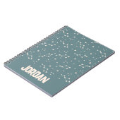 Cute Constellation Sky Pattern Notitieboek (Linkerzijde)