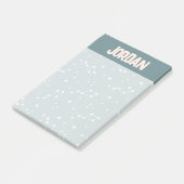 Cute Constellation Sky Pattern Post-it® Notes (Schuin)