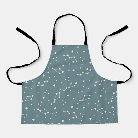 Cute Constellation Sky Pattern Schort (Voorkant)