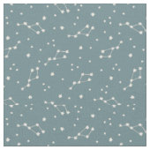 Cute Constellation Sky Pattern Stof (Close Up)