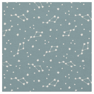 Cute Constellation Sky Pattern Stof