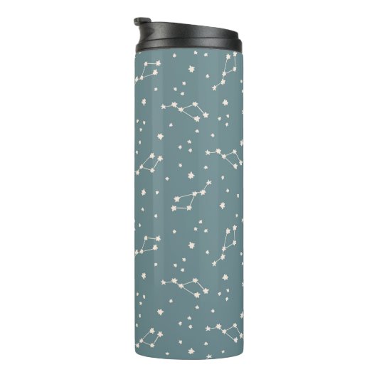 Cute Constellation Sky Pattern Thermosbeker (Geroteerd rechts)