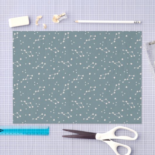 Cute Constellation Sky Pattern Tissuepapier (Craft)