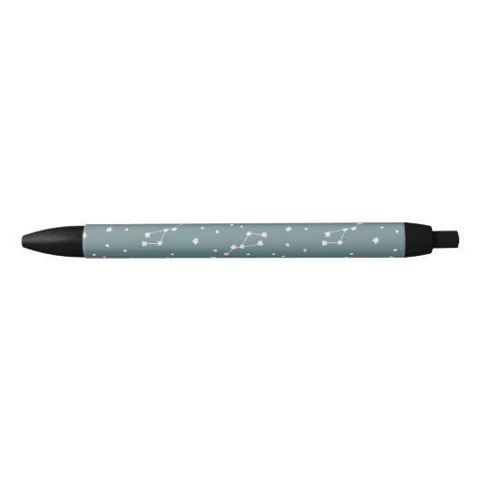 Cute Constellation Sky Pattern Zwarte Inkt Pen (Voorkant)