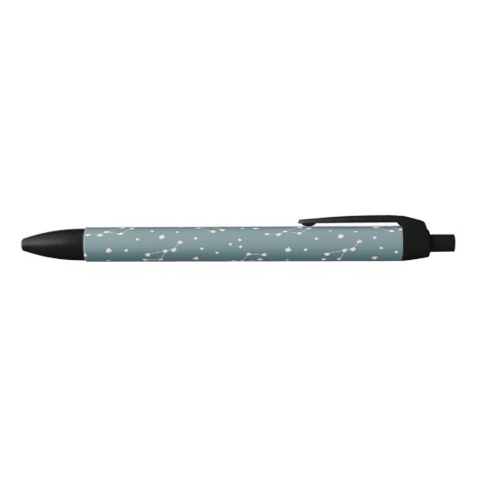 Cute Constellation Sky Pattern Zwarte Inkt Pen (Bovenkant)