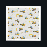 Cute Construction Pattern Kids Birthday Napkins Servet<br><div class="desc">Maak een perfect feest met deze tafelgerei,  Napkins. Geniet van het speciale moment met familie en vrienden voor het in evenwicht brengen van alle lekkere behandelingen die op het feest zullen worden gegeven. Maak je viering nog specifieker met de overeenkomende objecten uit mijn winkel!</div>