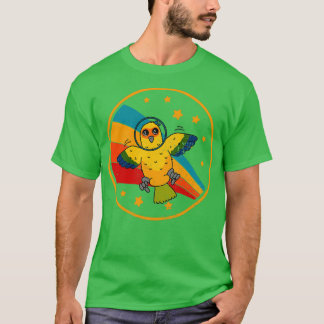 Cute Conure Parrot Eigenaar Retro Parrot Bird T-shirt