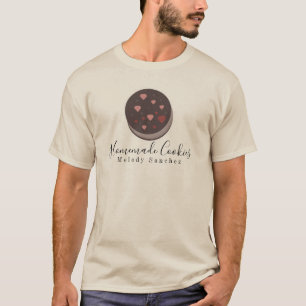 Cute Cook Business Bakkerij Logo T-Shirt