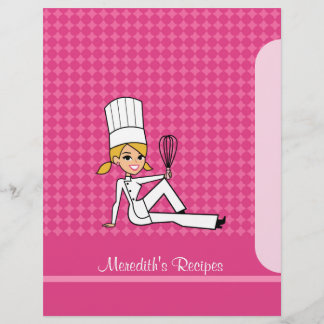 Cute Cook Illustration Recipe Hoesje