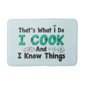 Cute cook word art kitchen badmat (Voorkant)