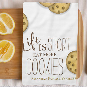 Cute Cookie Bakken Gepersonaliseerd Theedoek