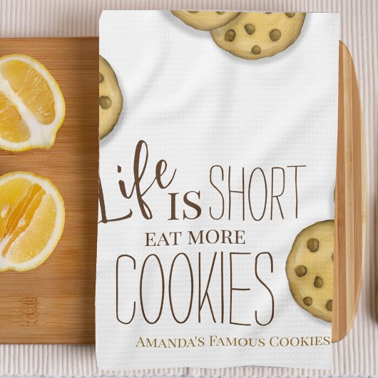 Cute Cookie Bakken Gepersonaliseerd Theedoek