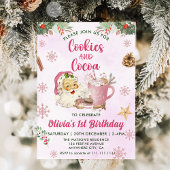 Cute Cookies en Cocoa Holiday Party Kaart