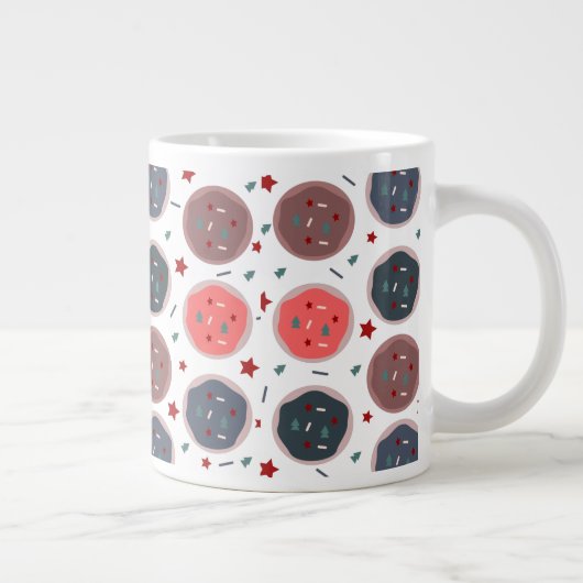 Cute Cookies Spinkles Bakery Sweet Grote Koffiekop (Rechts)