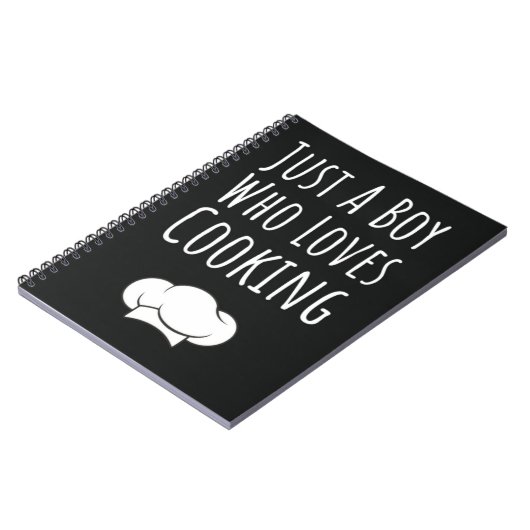 Cute Cooking Gifts For Boys For Kids Cook Chef Notitieboek (Linkerzijde)