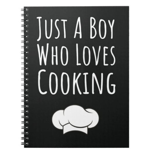 Cute Cooking Gifts For Boys For Kids Cook Chef Notitieboek (Voorkant)