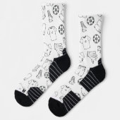 cute, cool, and limited edition crew sock sokken (Links)