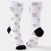 cute, cool, and limited edition sock designs sokken (Gebogen)