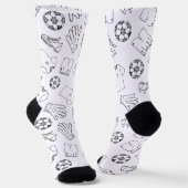cute, cool, and limited edition sock designs sokken (Gebogen)