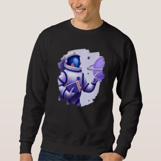 Cute Cool Astronaut Teacher Student Professor Scho Trui (Voorkant)