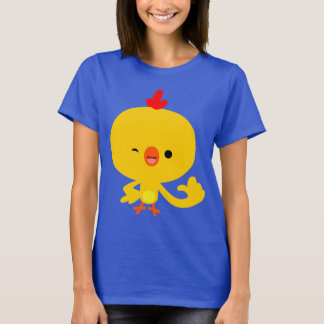 Cute Cool Cartoon Chick Women T-Shirt