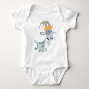 Cute Cool Cartoon Goat Baby Apparel Romper