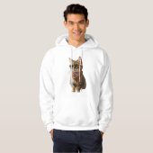 Cute Cool Cat Hoodie (Voorkant volledig)