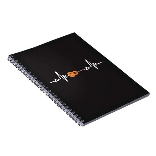 Cute Cool Guitar Notebook Music Musical Guitarist Notitieboek (Rechterzijde)