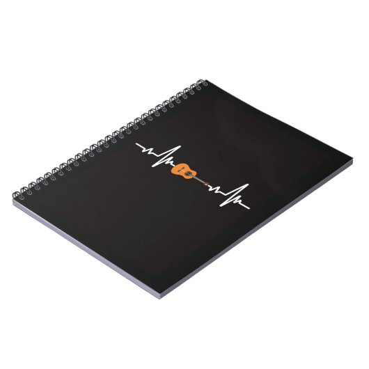 Cute Cool Guitar Notebook Music Musical Guitarist Notitieboek (Linkerzijde)