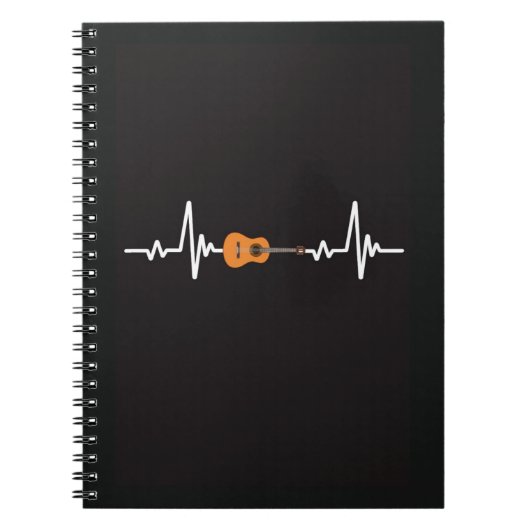 Cute Cool Guitar Notebook Music Musical Guitarist Notitieboek (Voorkant)