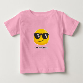 Cute Cool Like [Papa] Zonnebril Emoji Kids T-Shirt