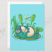 Cute Cool Peace Cft Gift | Kikker voor zeedag (Voorkant / Achterkant)