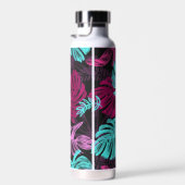 Cute Cool Tropical | Aangepaste foto- en scripttek Waterfles (Rechts)