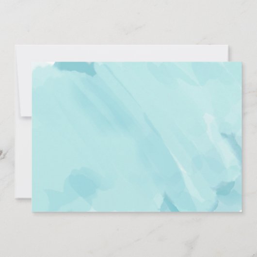 Cute Cool Tropical Flamingo Pool Party Quinceañera Kaart (Achterkant)