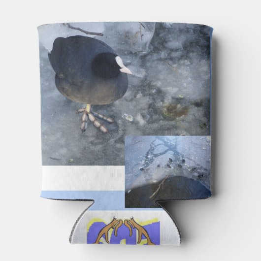 Cute Coot(en) op Ice-Koelbox Blikjeskoeler (Achterkant)