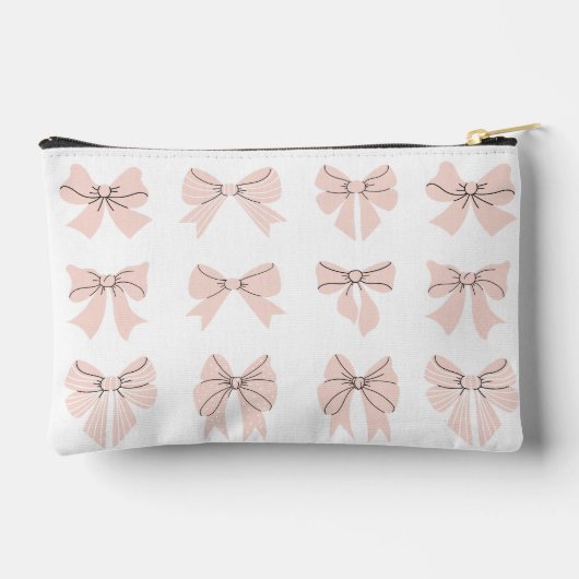 Cute Coquette Bow Pink Blush Etui (Achterkant)